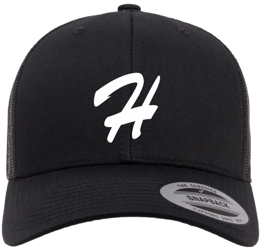 Hampton Little League Black Trucker Hat