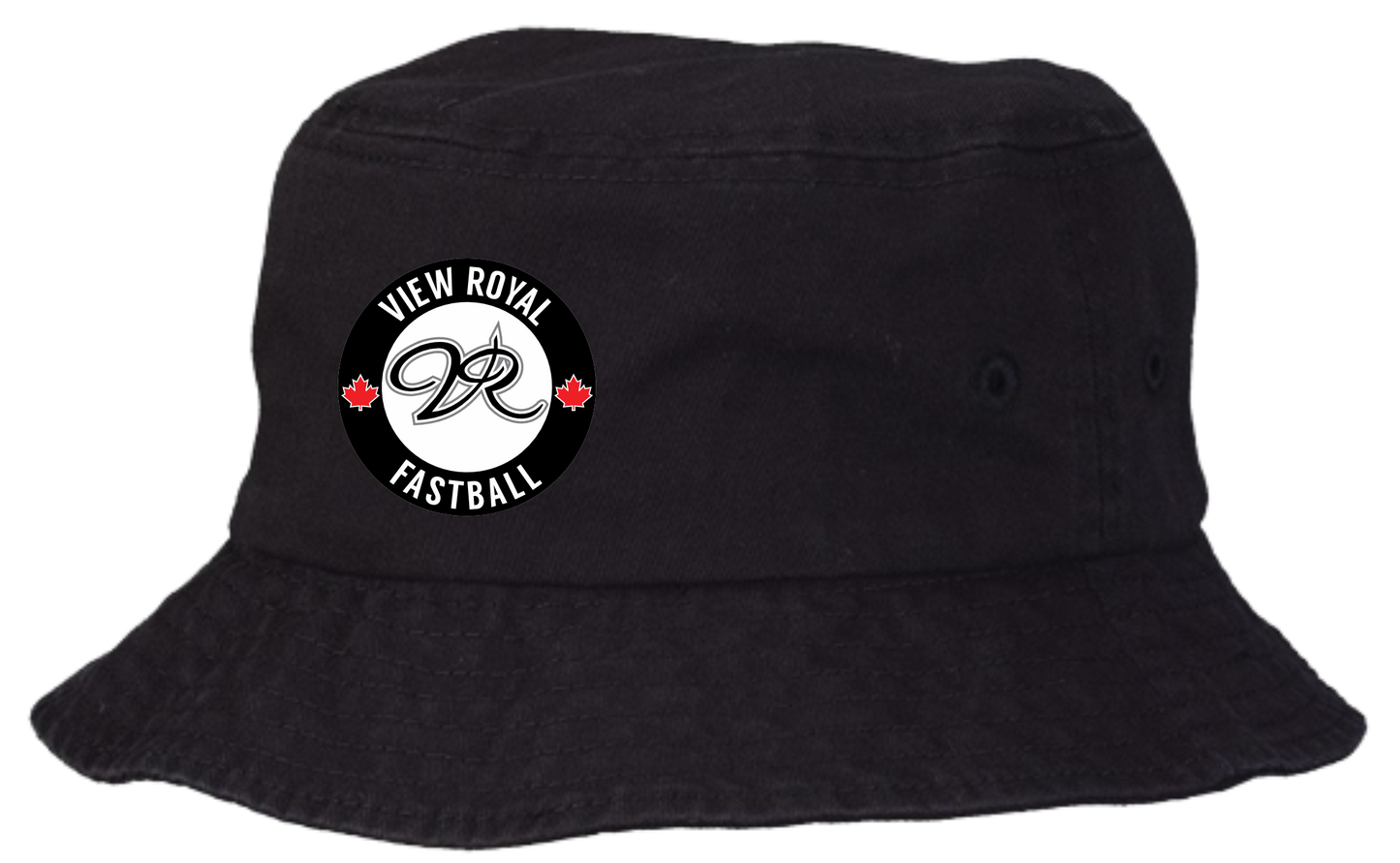 View Royal Fastball Bucket Black Hat