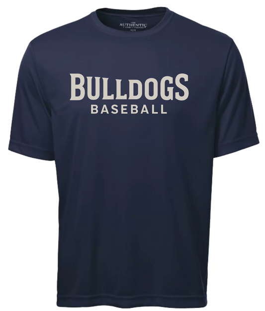 Victoria Bulldogs Baseball Unisex and Youth Short Sleeve DriFit Tshirt