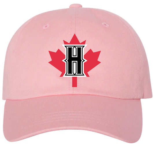 Hampton Little League Yupoong Classic Pink Dad Hat