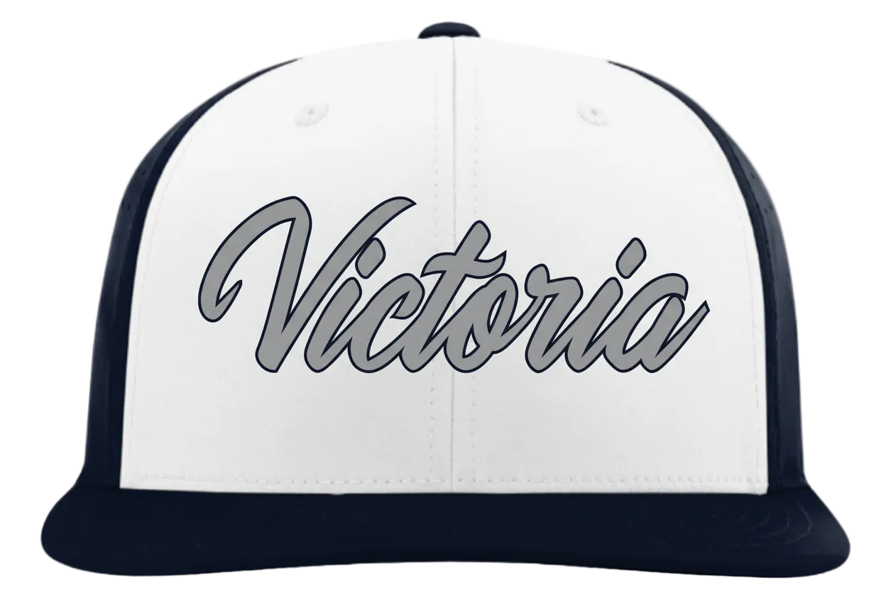 Victoria Mariners Baseball Richardson Custom Stretch Fit Hat for PREMIERS