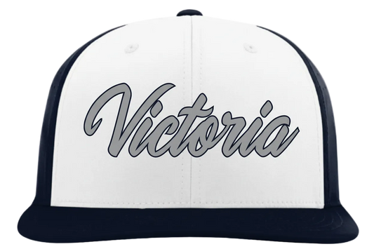Victoria Mariners Baseball Richardson Custom Stretch Fit Hat for PREMIERS