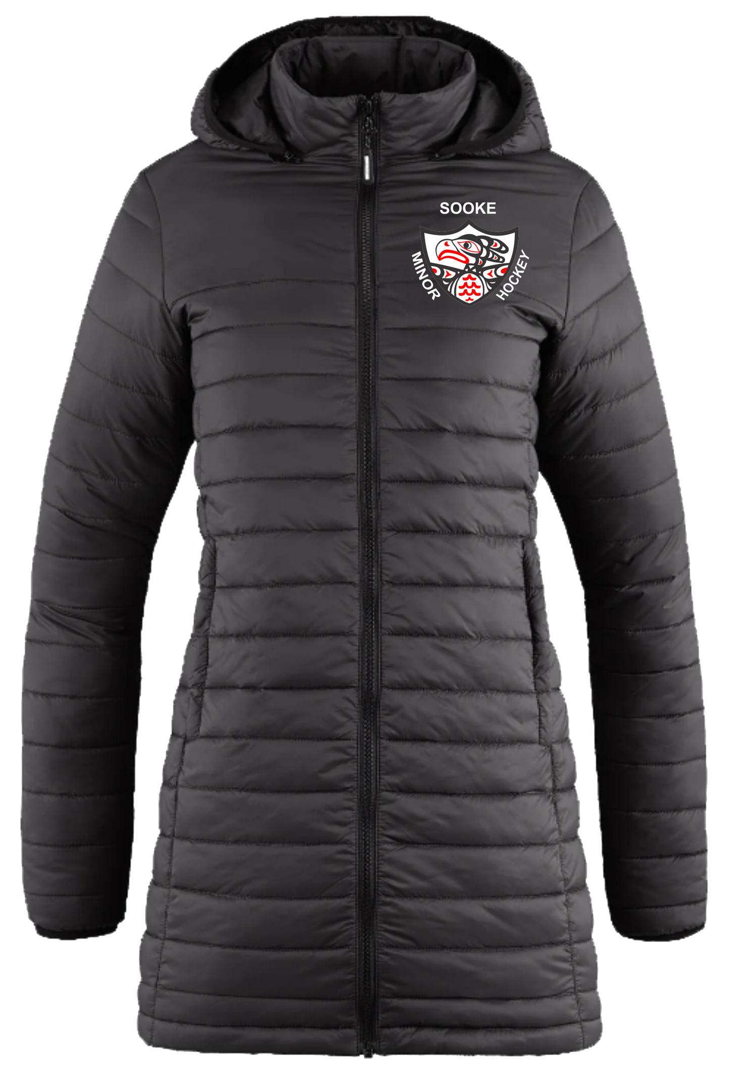 Sooke District Minor Hockey Association REP Women's Long Puffy Jacket