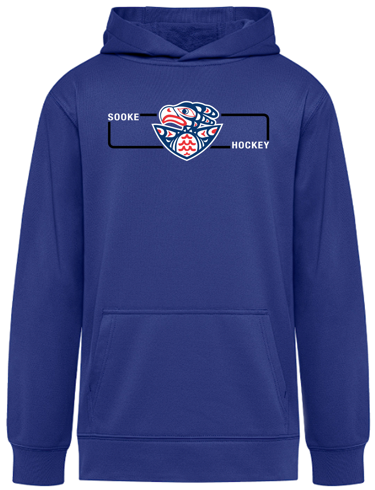 Sooke District Minor HOUSE Hockey Association Unisex and Youth Pullover DriFit Hoodie