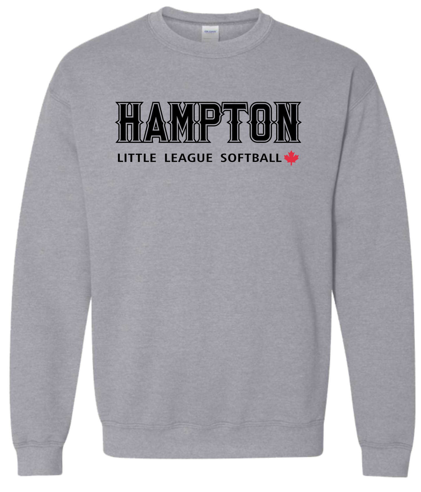 Hampton Little League Softball Unisex and Youth Crewneck Sweatshirt