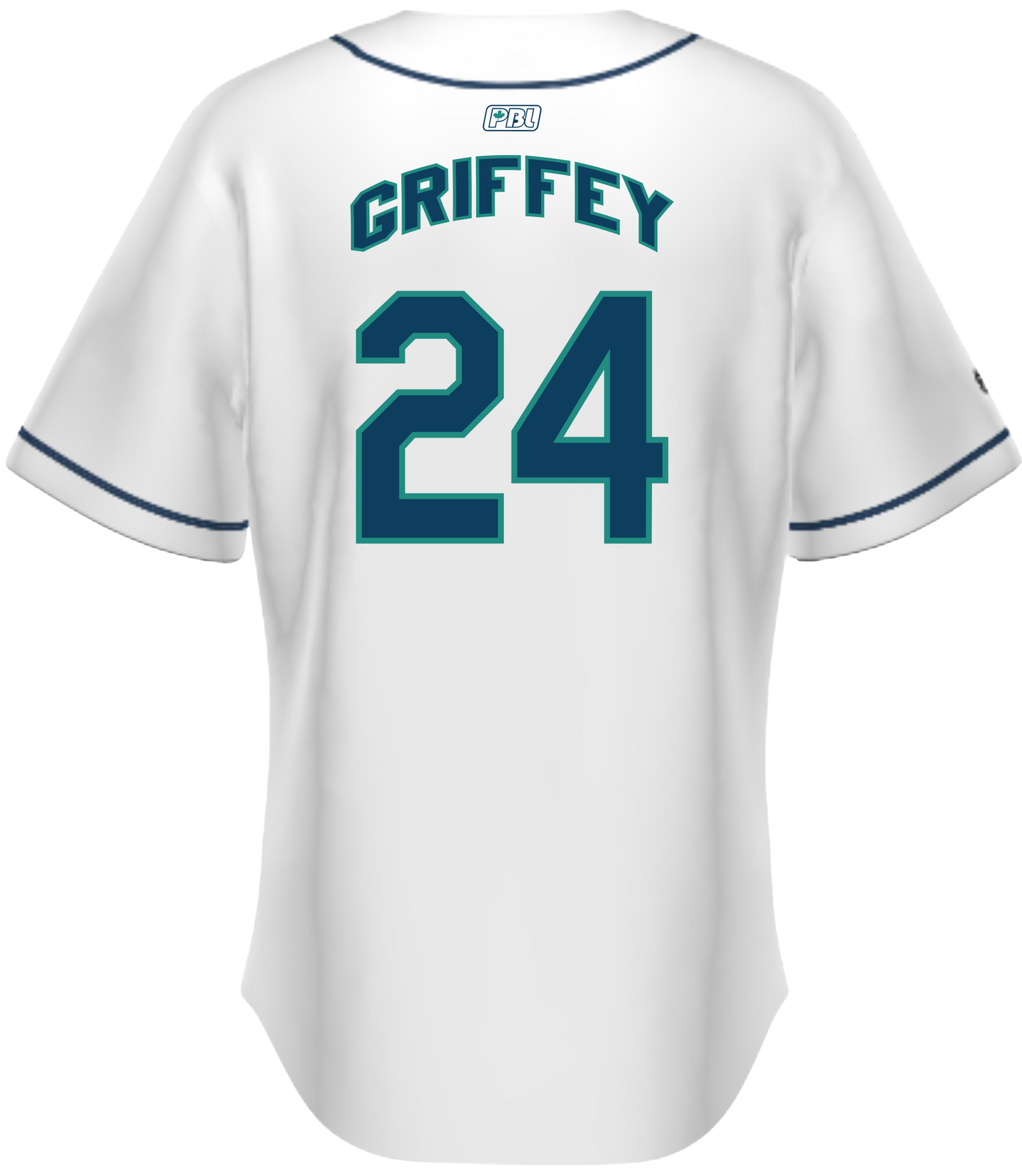 Custom Full Button Holloway White Jerseys for Victoria Mariners Baseball Club