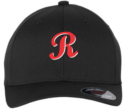 Carnarvon Reds Black Flex Fit Hats