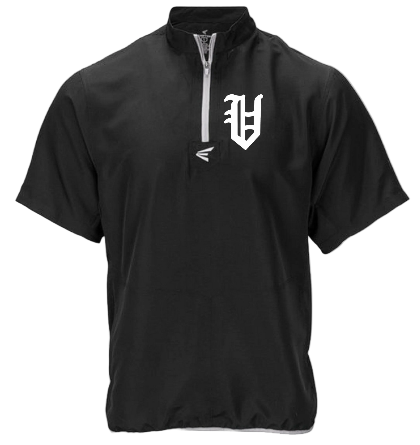 Victoria Seawolves Unisex and Youth 1/4 Zip Easton Alpha Cage SHORT SLEEEVE Jacket
