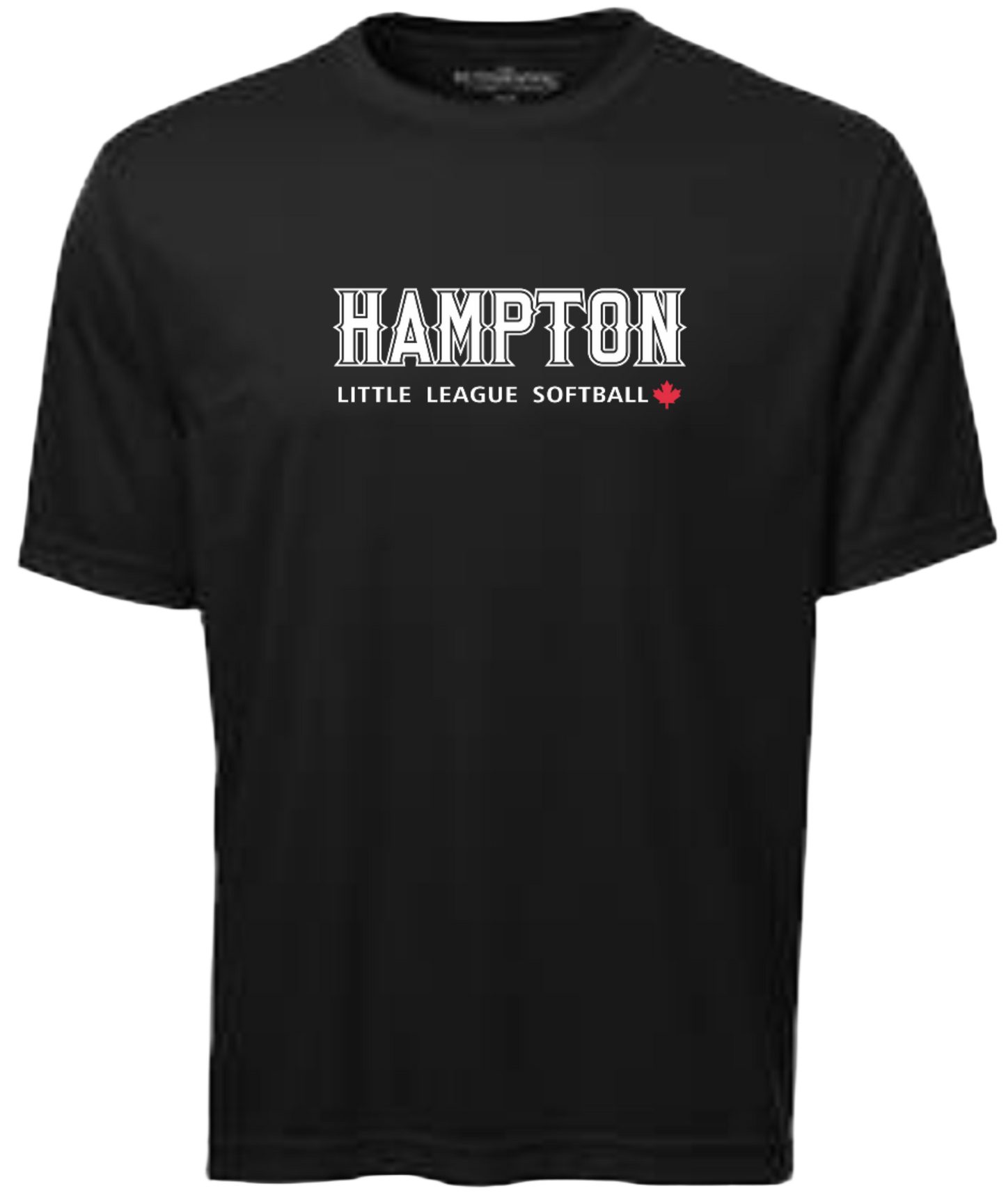 Hampton Little League Softball Unisex and Youth Short Sleeve DriFit Tshirt