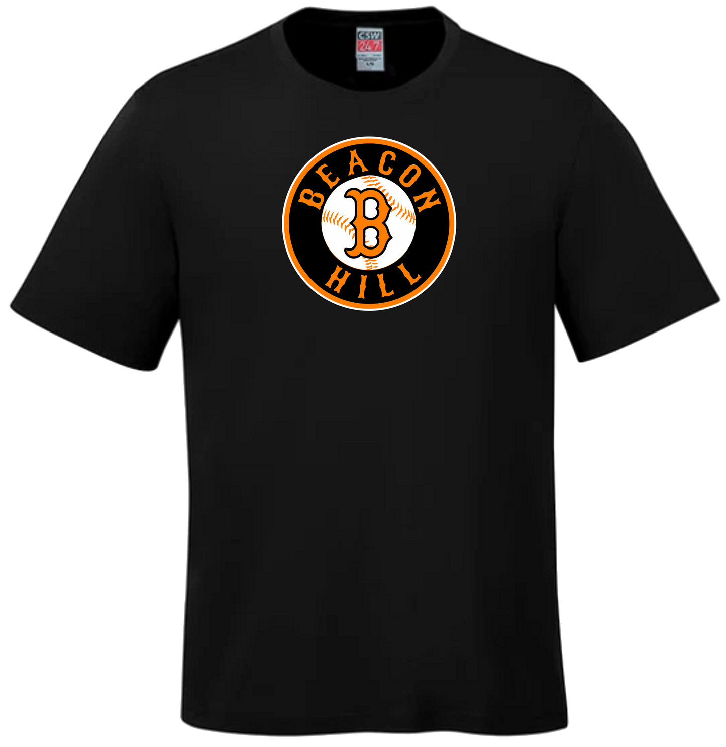 Beacon Hill Unisex and Youth Cotton Black Tshirt