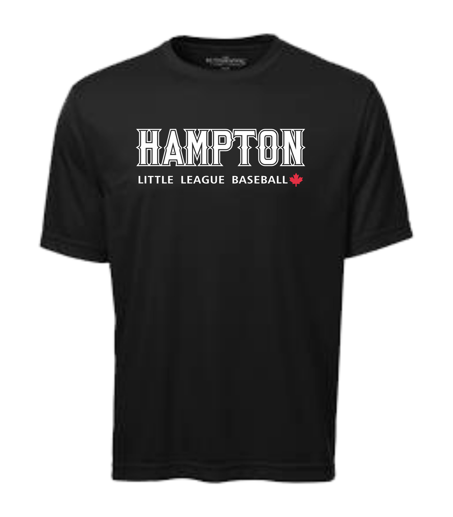 Hampton Little League Unisex and Youth Short Sleeve DriFit Tshirt