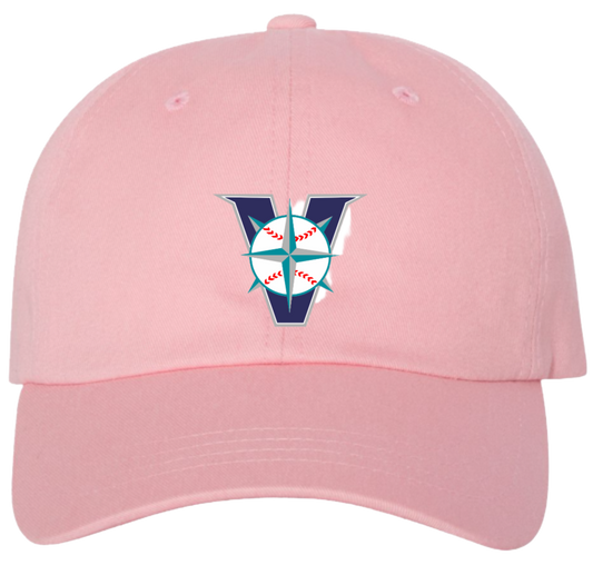 Victoria Mariners Baseball Club Pink Yupoong Classic Dad Hat