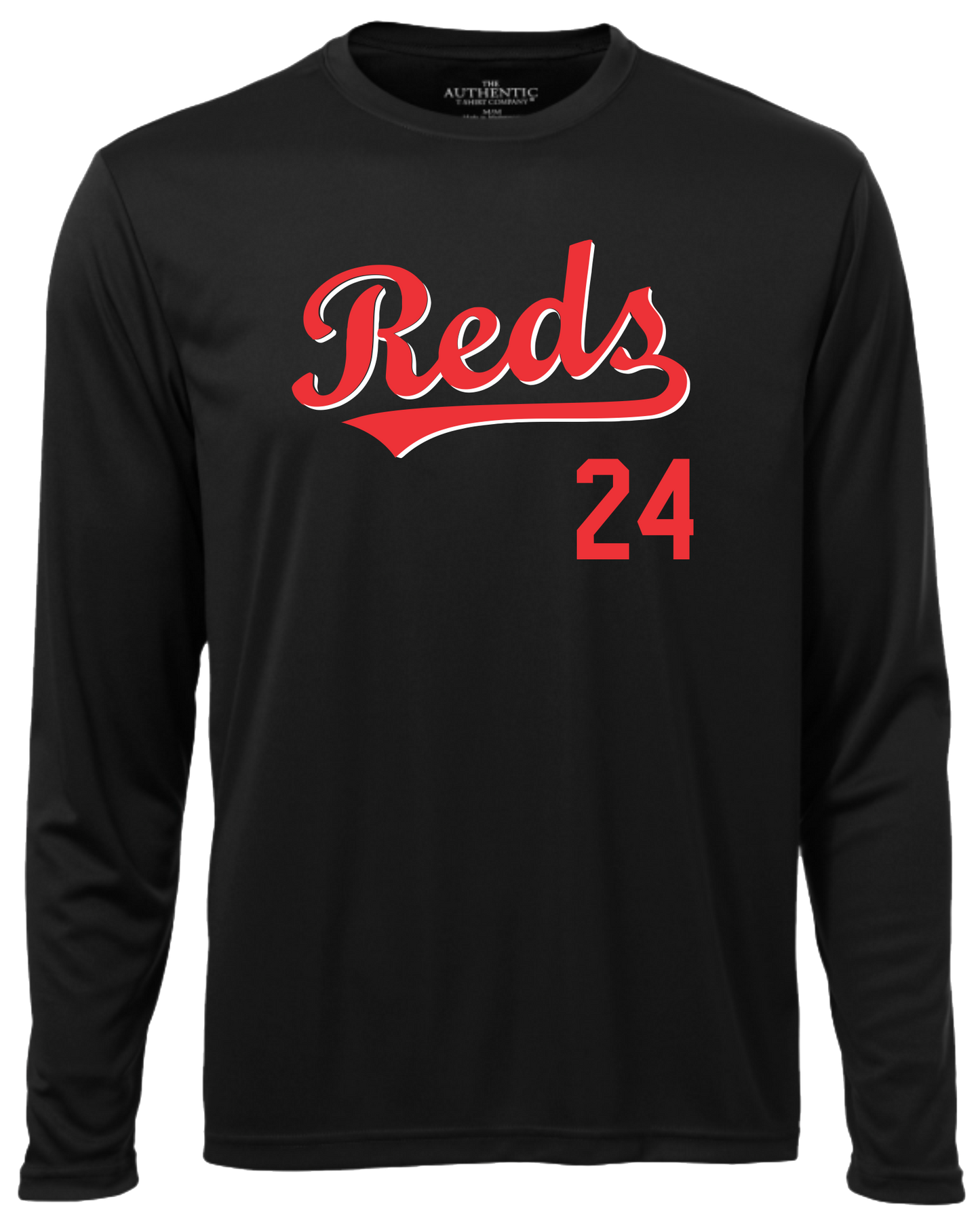Carnarvon Reds Unisex and Youth Long Sleeve DriFit Tshirt