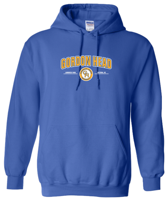 Gordon Head Baseball Unisex and Youth Pullover Cotton Royal Blue Hoodie