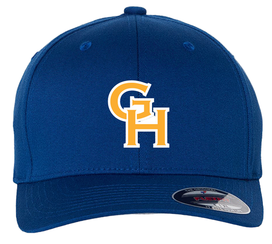 Gordon Head Baseball Royal Blue Flex Fit Hats