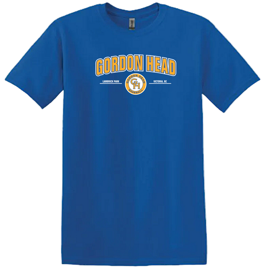 Gordon Head Baseball Ladies Royal Blue Tshirt