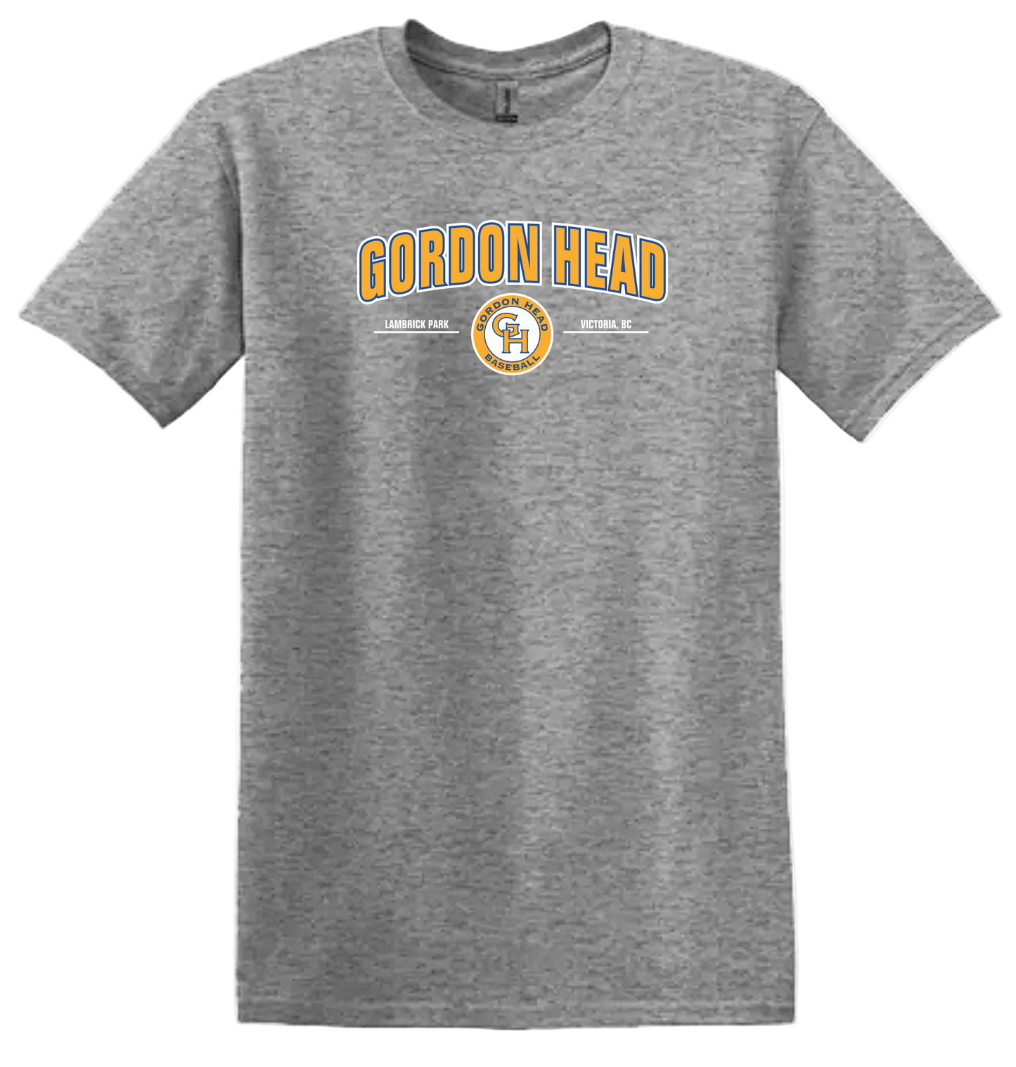 Gordon Head Baseball Ladies Sport Grey Tshirt