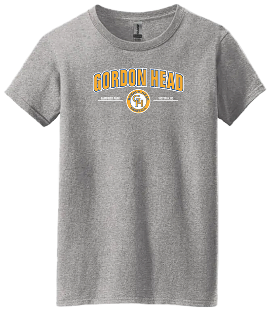 Gordon Head Baseball Unisex and Youth Sport Grey Cotton Tshirts