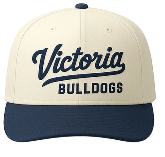 Victoria Bulldogs Baseball Custom Pukka Stretch Fit Hat
