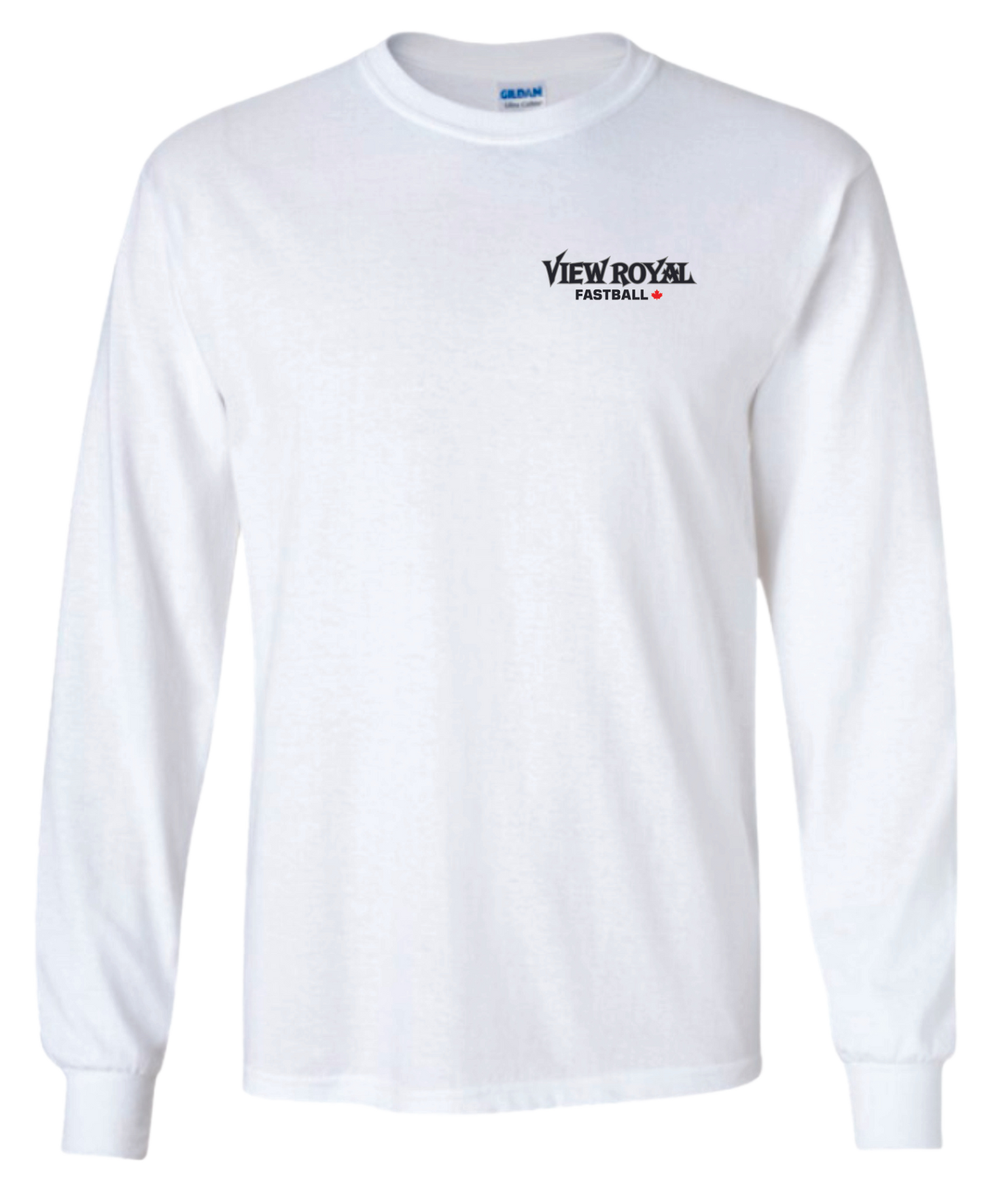 View Royal Fastball Unisex and Youth Cotton Long Sleeve Tshirts