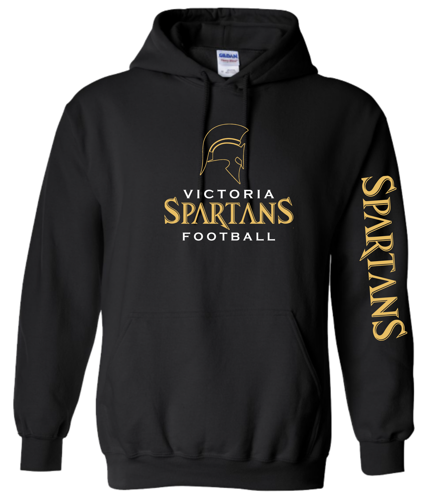 Victoria Spartans Football Unisex and Youth Pullover Cotton Hoodie