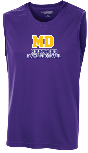 Mount Doug Rams Football Unisex Sleeveless DriFit Tshirt