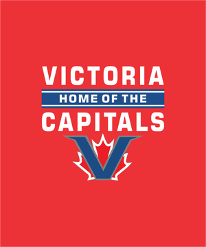 Victoria Capitals North Baseball Sublimated Blanket