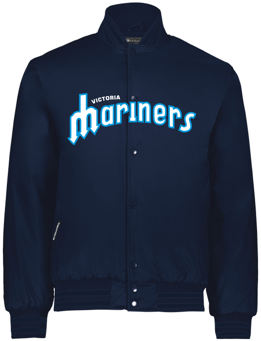 2023 Victoria Mariners Baseball Club Unisex Holloway Heritage Full Snap Jacket