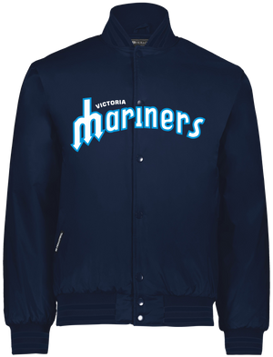 Victoria Mariners Baseball Club Unisex Holloway Heritage Full Snap Jacket