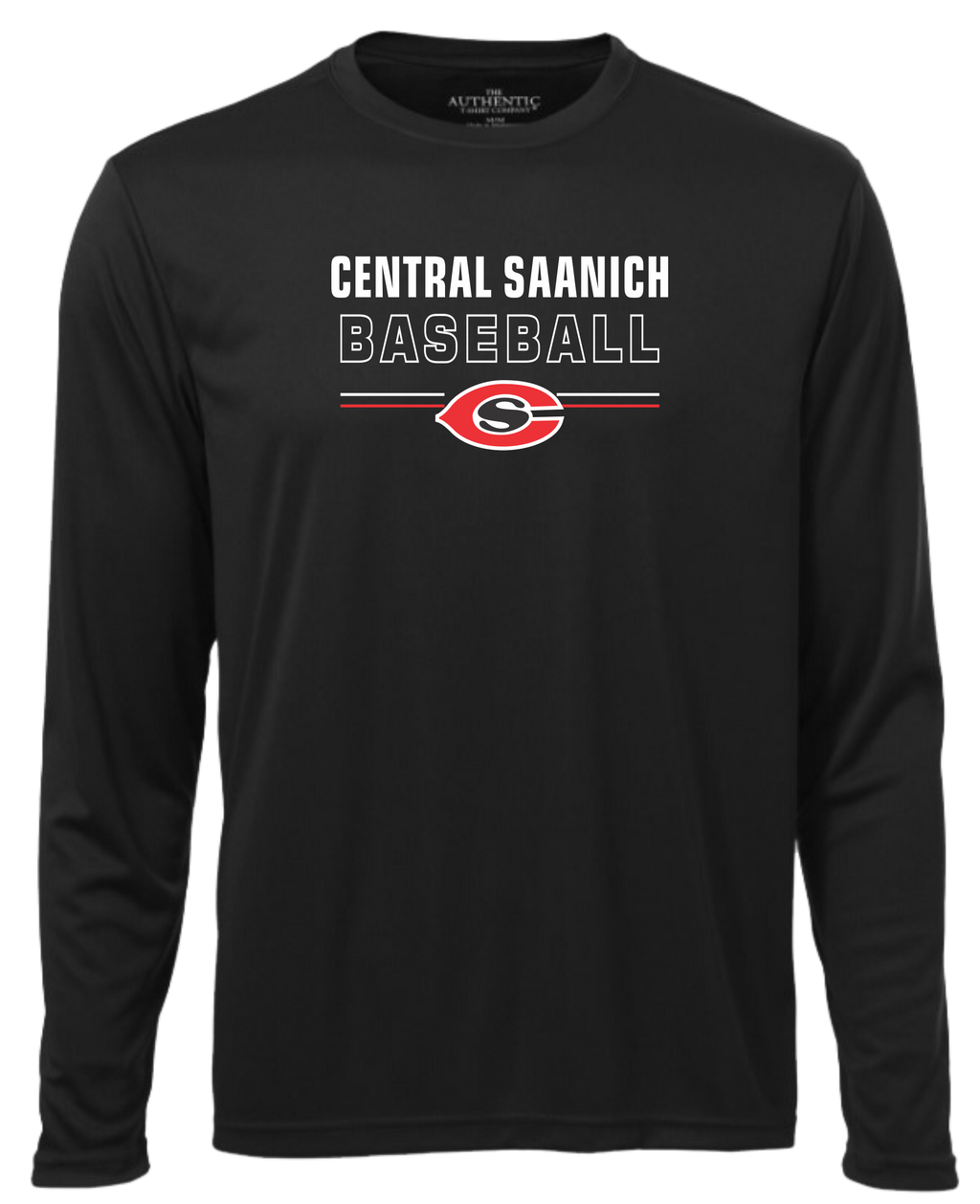 Central Saanich Little Leage Unisex and Youth Long Sleeve DriFit Tshirt