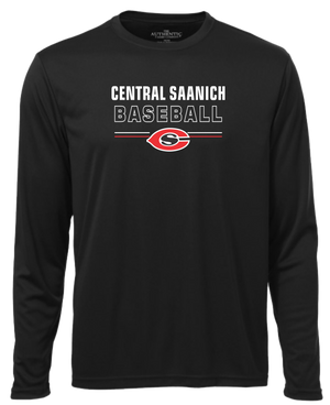 Central Saanich Little Leage Unisex and Youth Long Sleeve DriFit Tshirt