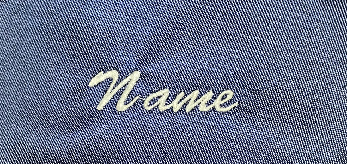 Embroidered Name or Number