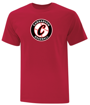 Carnarvon Baseball Unisex and Youth Cotton Tshirt