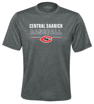 Central Saanich Little League Unisex Heather Short Sleeve DriFit Tshirt