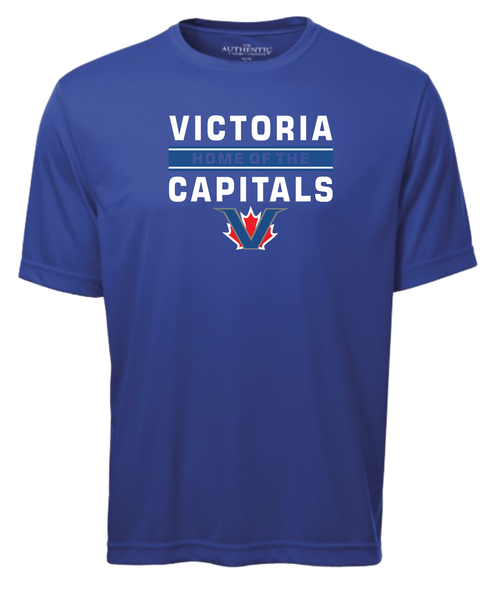 Victoria Capitals North Baseball Unisex and Youth Short Sleeve DriFit Tshirt