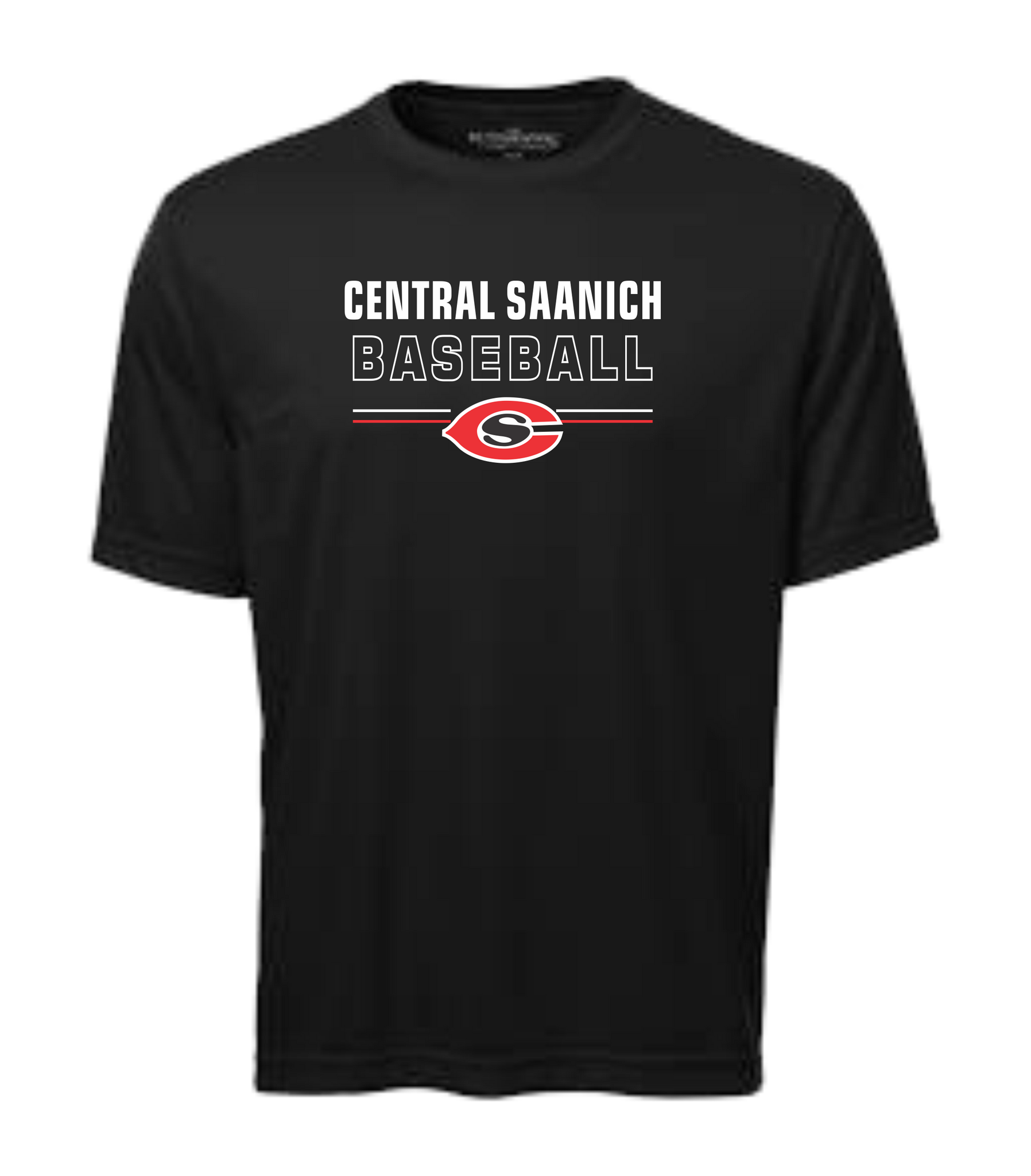 Central Saanich Little League Unisex and Youth Short Sleeve DriFit Tshirt