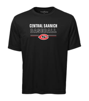 Central Saanich Little League Unisex and Youth Short Sleeve DriFit Tshirt