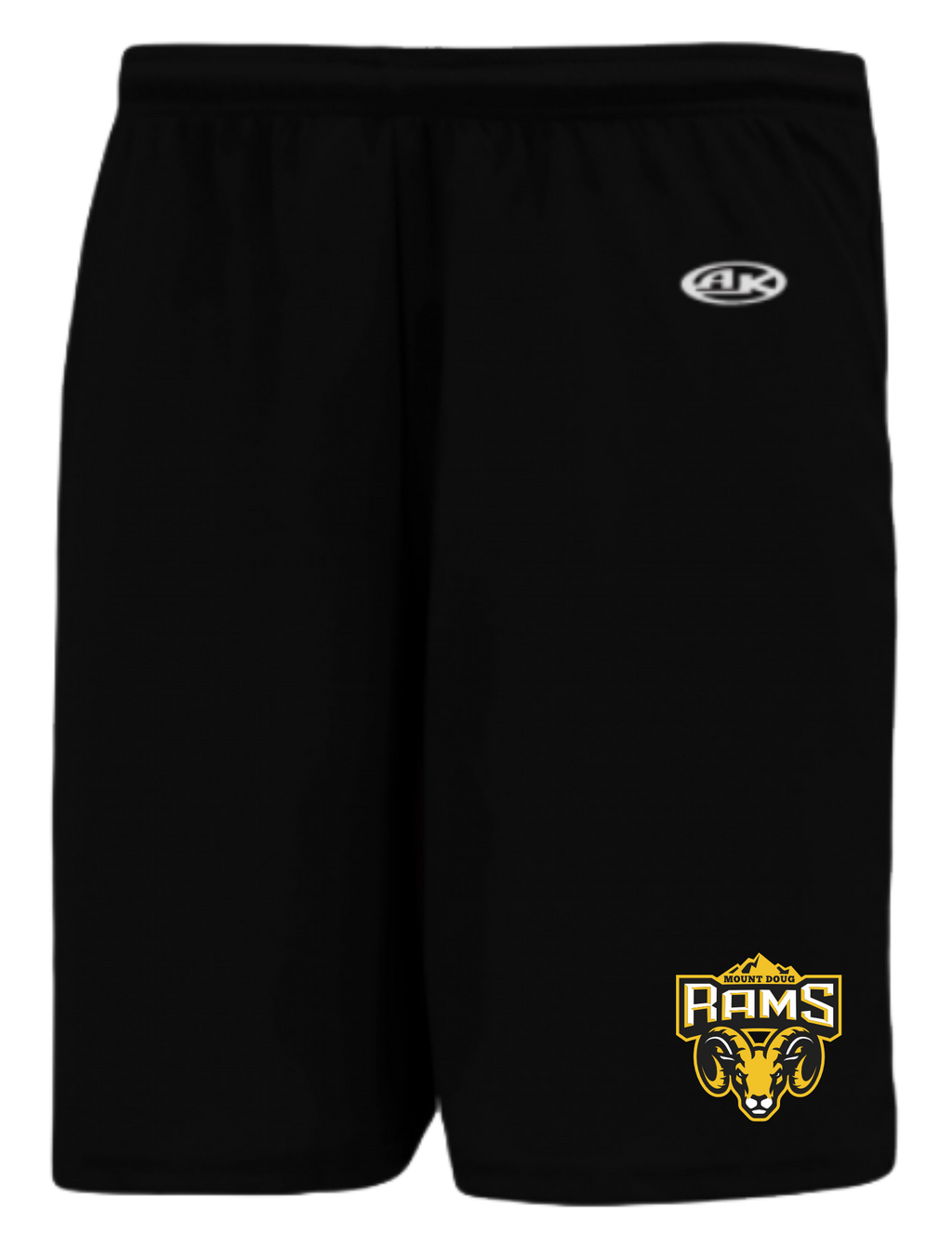 Mount Doug Rams Football Unisex and Youth Pocketed Athletic Shorts