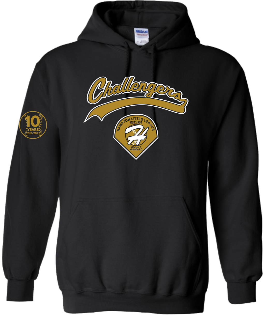 Hampton Little League Challengers Unisex and Youth Pullover Cotton Hoodie