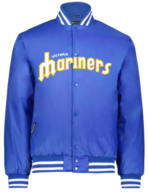 Victoria Mariners Baseball Club Unisex Holloway Heritage Full Snap Jacket