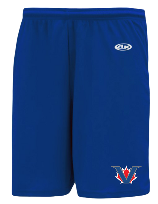 Victoria Capitals North Baseball Unisex and Youth Pocketed Athletic Shorts