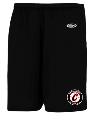 Carnarvon Baseball Unisex and Youth Pocketed Athletic Shorts